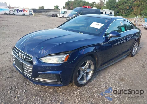 2019 Audi A5 45 Premium z USA, uszkodzony, nr VIN WAUTNAF56KA079935